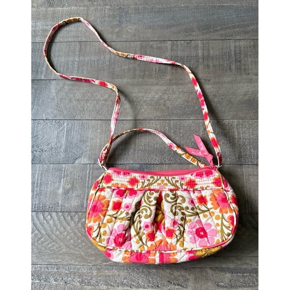 Vera Bradley Handbags - Vera Bradley 2011 Folkloric Small Crossbody Handbag Purse All In One Wristlet
